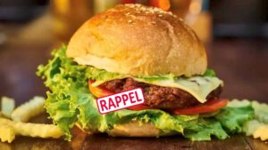 Rappel produit massif  des burgers rappelés dans toute la France, les enseignes concernées !